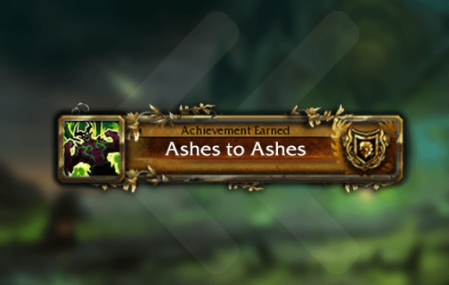 Ashes to Ashes