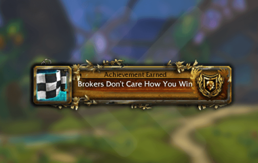Brokers Don't Care How You Win
