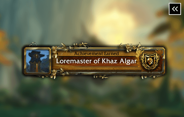 Meister der Lehren von Khaz Algar Boost