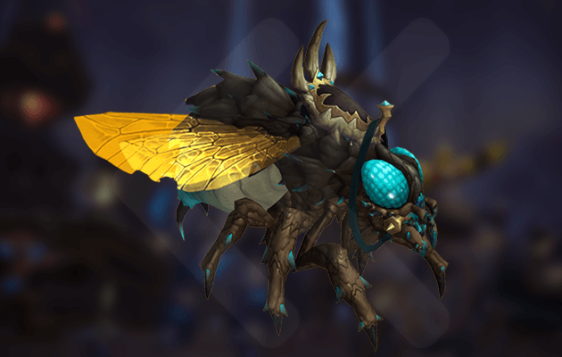 Mouche Nécrophage de Bronze Monture