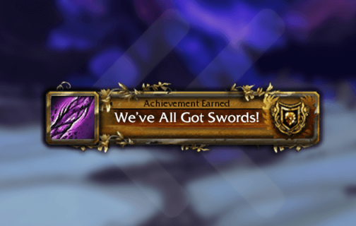 We've All Got Swords!