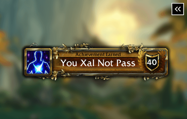 You Xal Not Pass