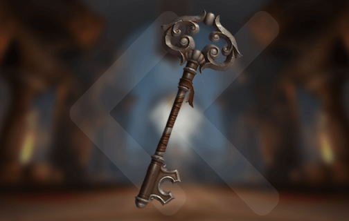 Clé de Coffret en Argent