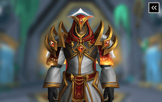 SotFO Priest Transmog Set - Habiliments of the Empyrean