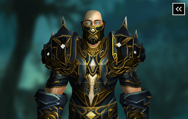 Voleur Tier 7 Ensemble de Transmog - Tenue de combat de la faucheuse d'os de héros