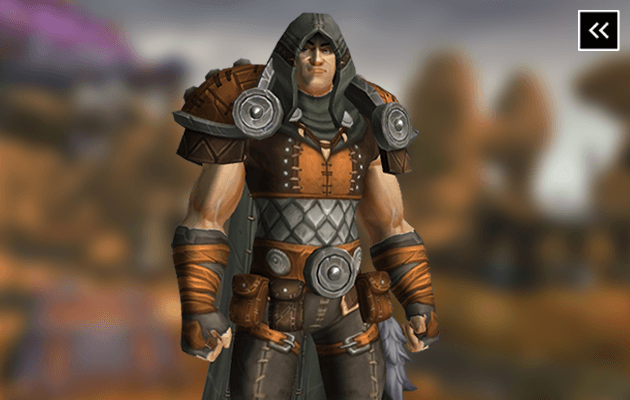 Leather Bloodscout Outfit Set