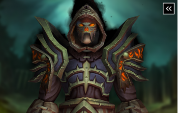 Warlock Tier 10 Transmog Set - Dark Coven's Regalia