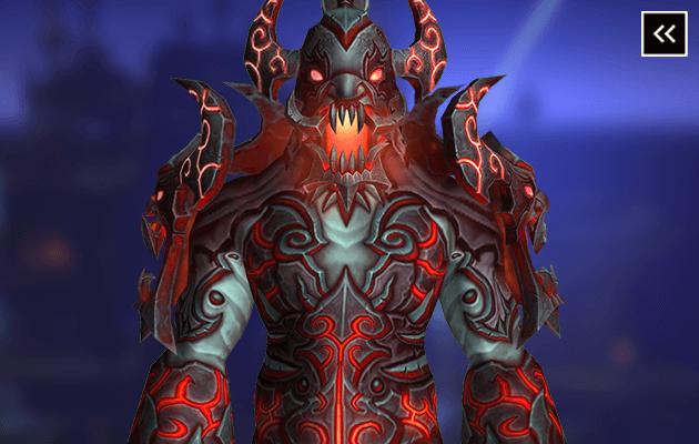 Warlock Tier 15 Transmog Set - Regalia of the Thousand Hells