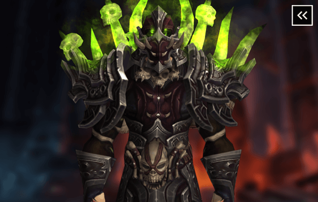 Warlock Tier 17 Transmog Set - Shadow Council’s Garb