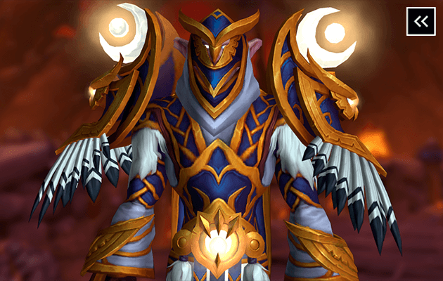 Druid Legion Season 1-2 Transmog Set - Vindictive Gladiator's Dragonhide Armor