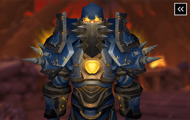 Warrior Season 3 Transmog Set - Vengeful Gladiator's Battlegear