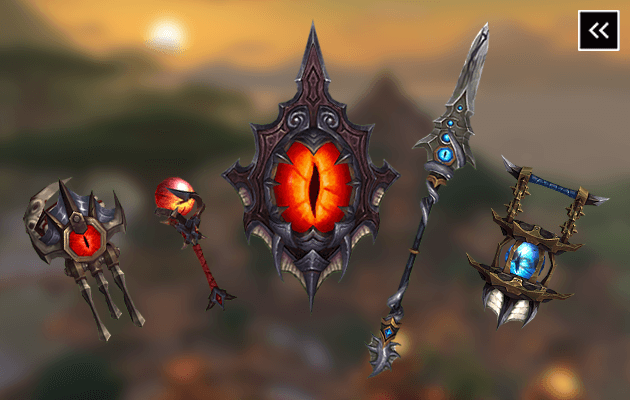 Arsenal: Corrupted Gladiator's Weapons