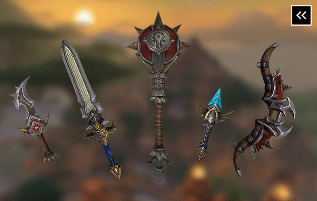Arsenal: Dread Gladiator's Weapons