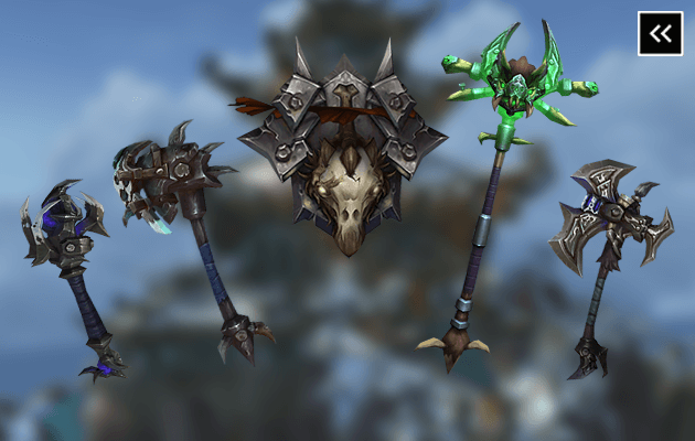 Arsenal: Grievous Gladiator's Weapons