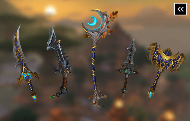 Arsenal: Sinister Gladiator's Weapons