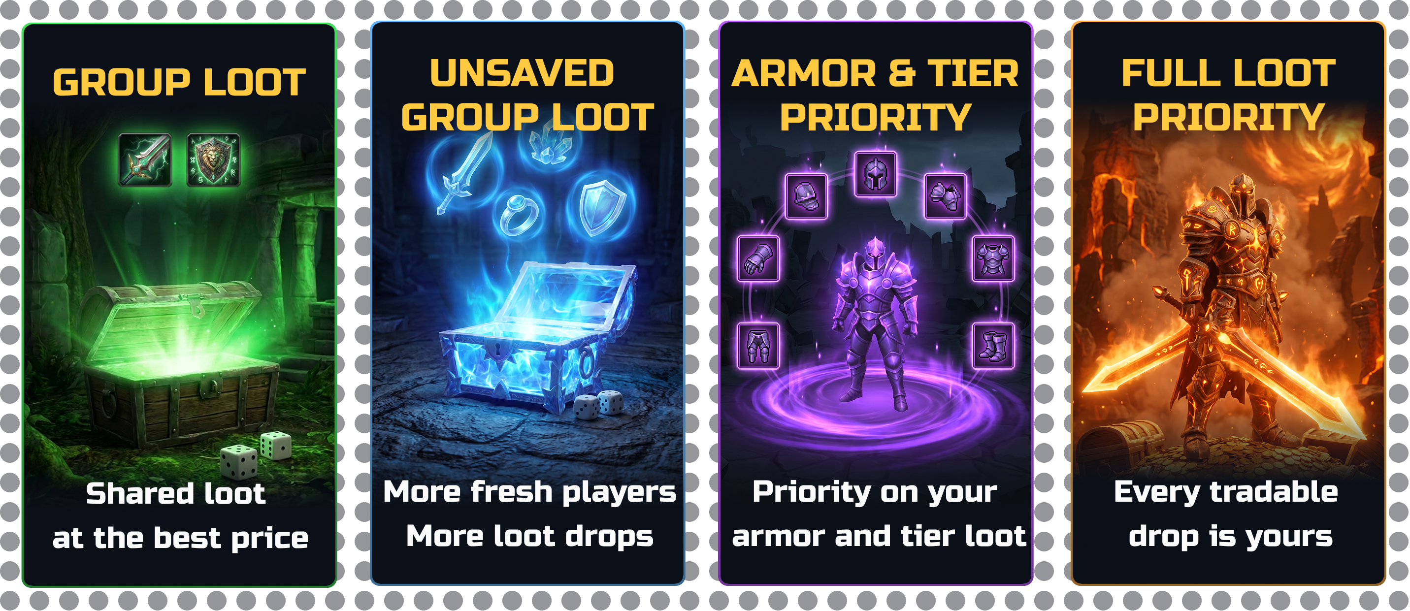 Raid Loot Options