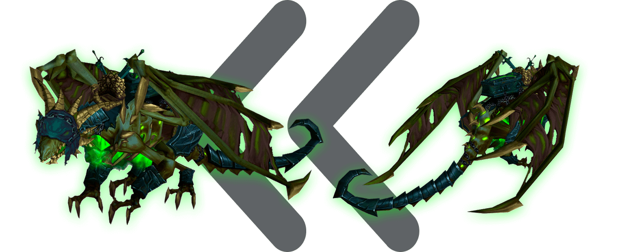 Bonus de monture Vainqueur de la Vilbre de Seigneur de la Mort de WoW