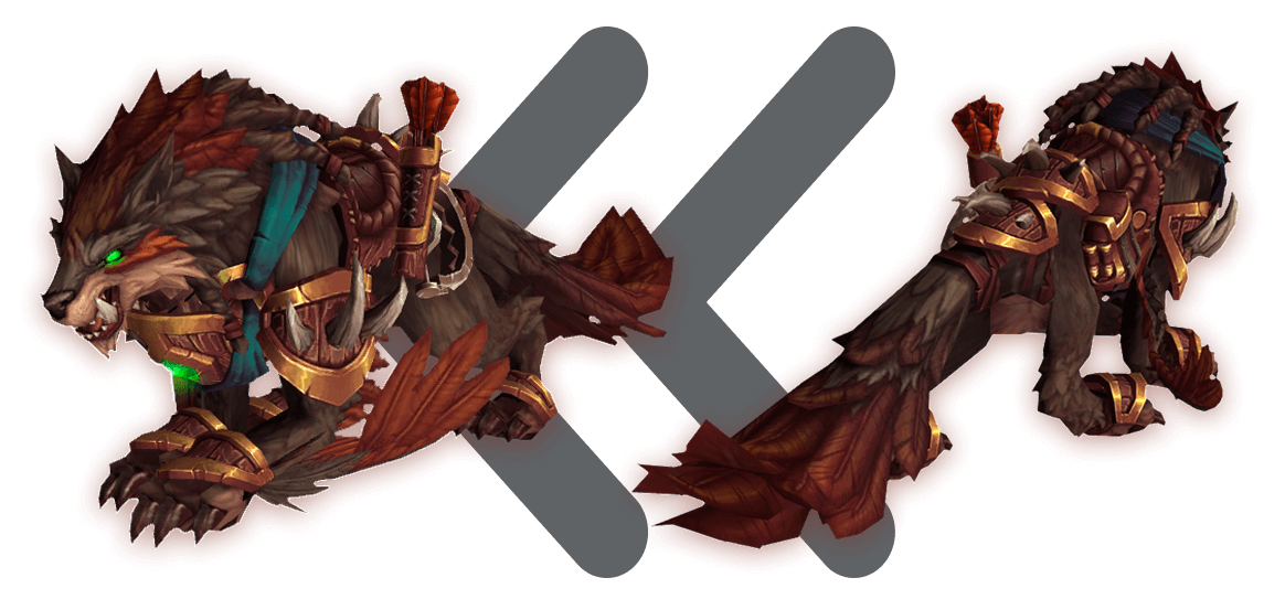 WoW La Gage de Confiance de Loup-Faucon Loyal Mount Boost