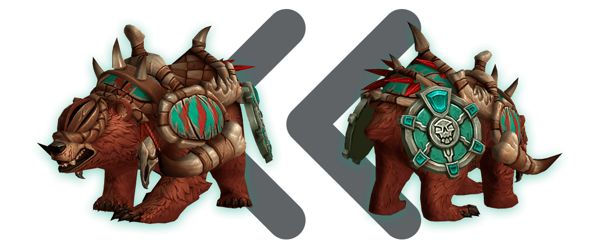 WoW Amani Blessed Bear Mount Boost