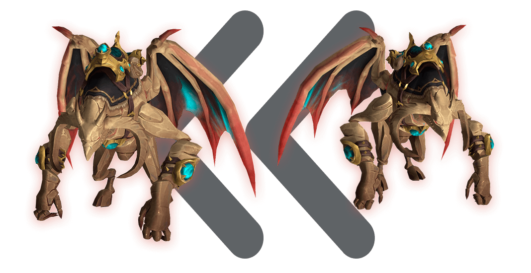 WoW Harnais de Tombaile de Bronze Mount Boost