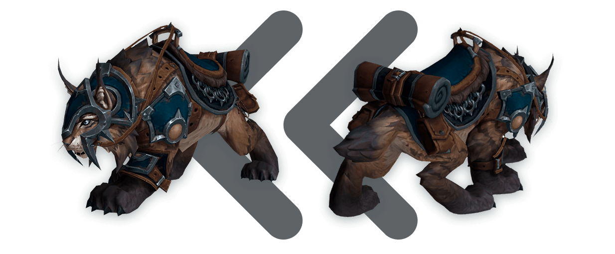 WoW Lynx Impérial Intrépide Mount Boost