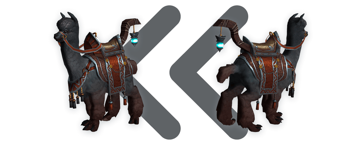 WoW Rênes de Vif-Sabot Insaisissable Mount Boost