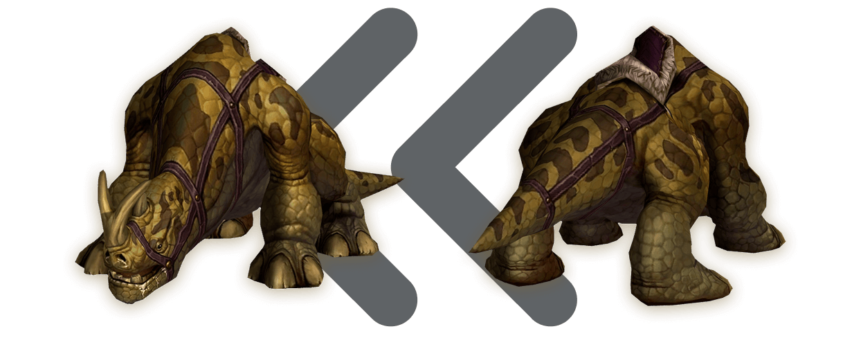 WoW Kodo Effrayé Mount Boost