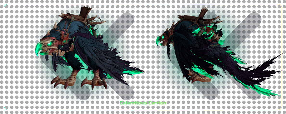 WoW Charogne Calamiteuse Mount Boost