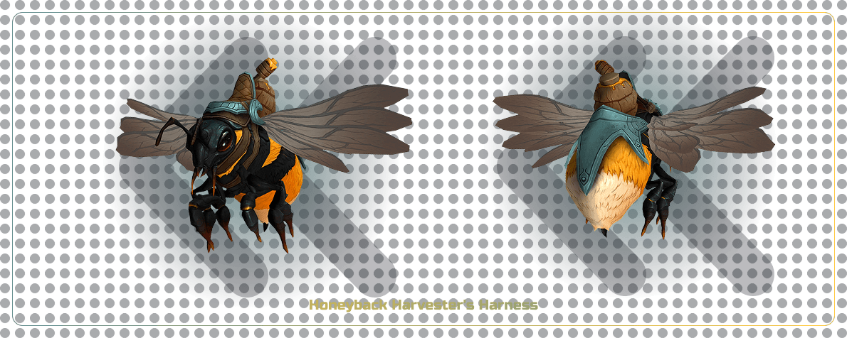 WoW Harnais de Butineuse Dos-de-Miel Mount Boost