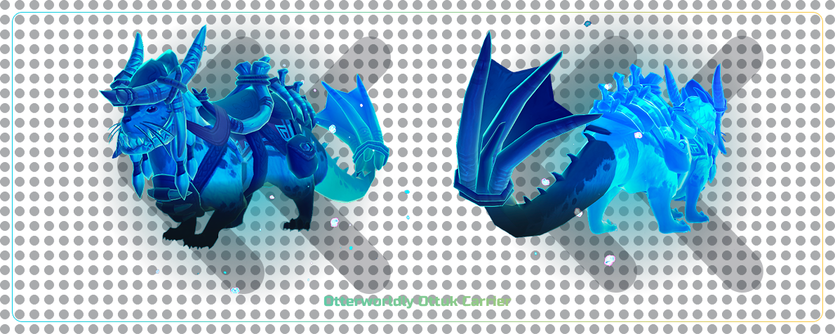 WoW Otterworldly Ottuk Carrier Mount Boost
