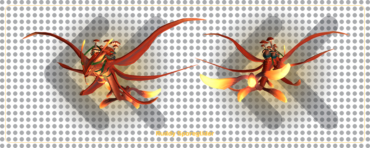 WoW Ruddy Sporeglider Mount Boost