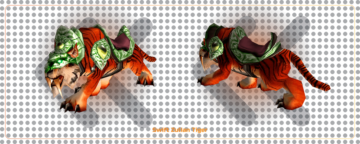 WoW Schneller Zulianischer Tiger Mount Boost