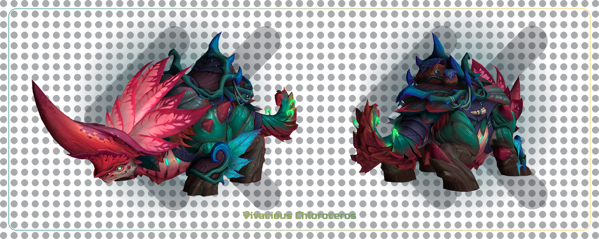 WoW Chlorocéros Exubérant Mount Boost