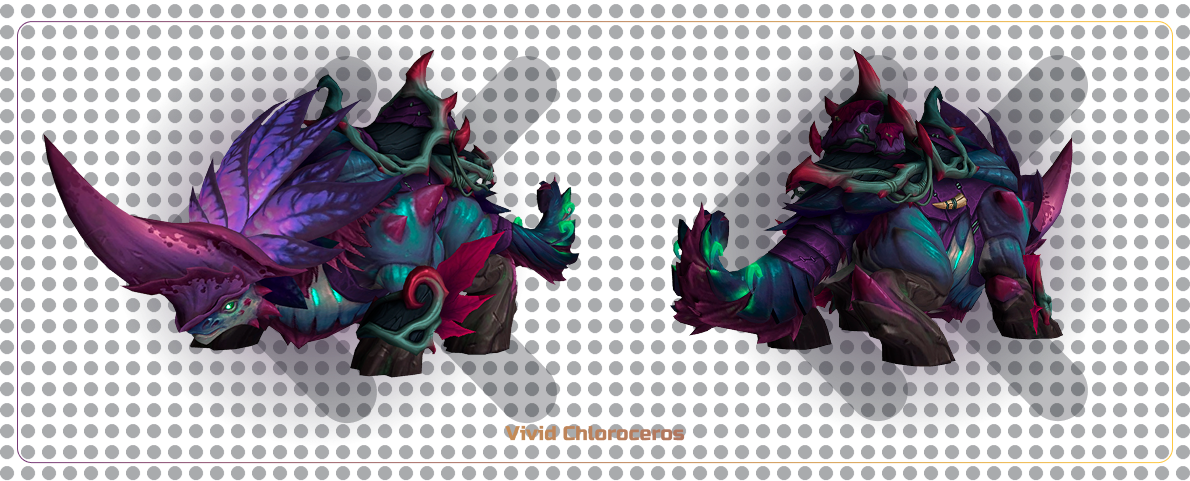 WoW Vivid Chloroceros Mount Boost