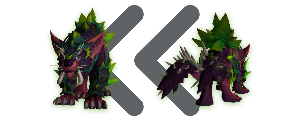 WoW Rootstalker Grimlynx Mount Boost