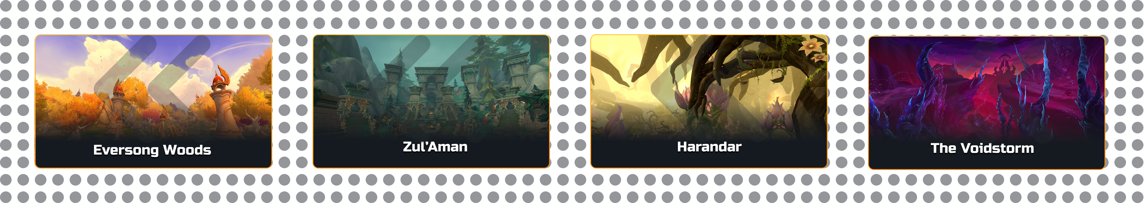 Midnight Leveling Zones