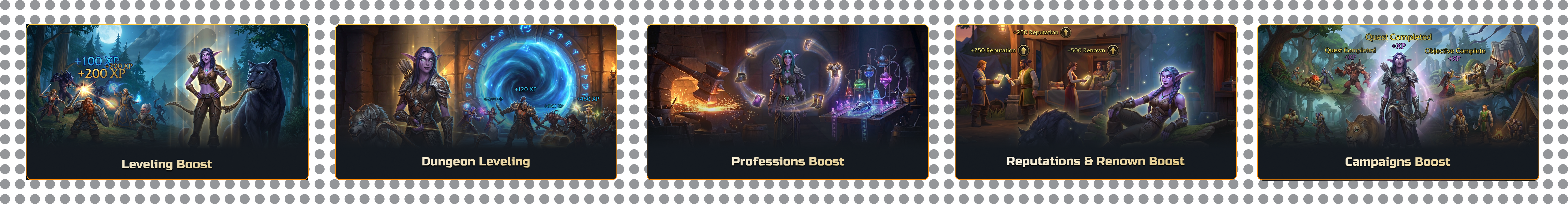 WoW Power Leveling Boost